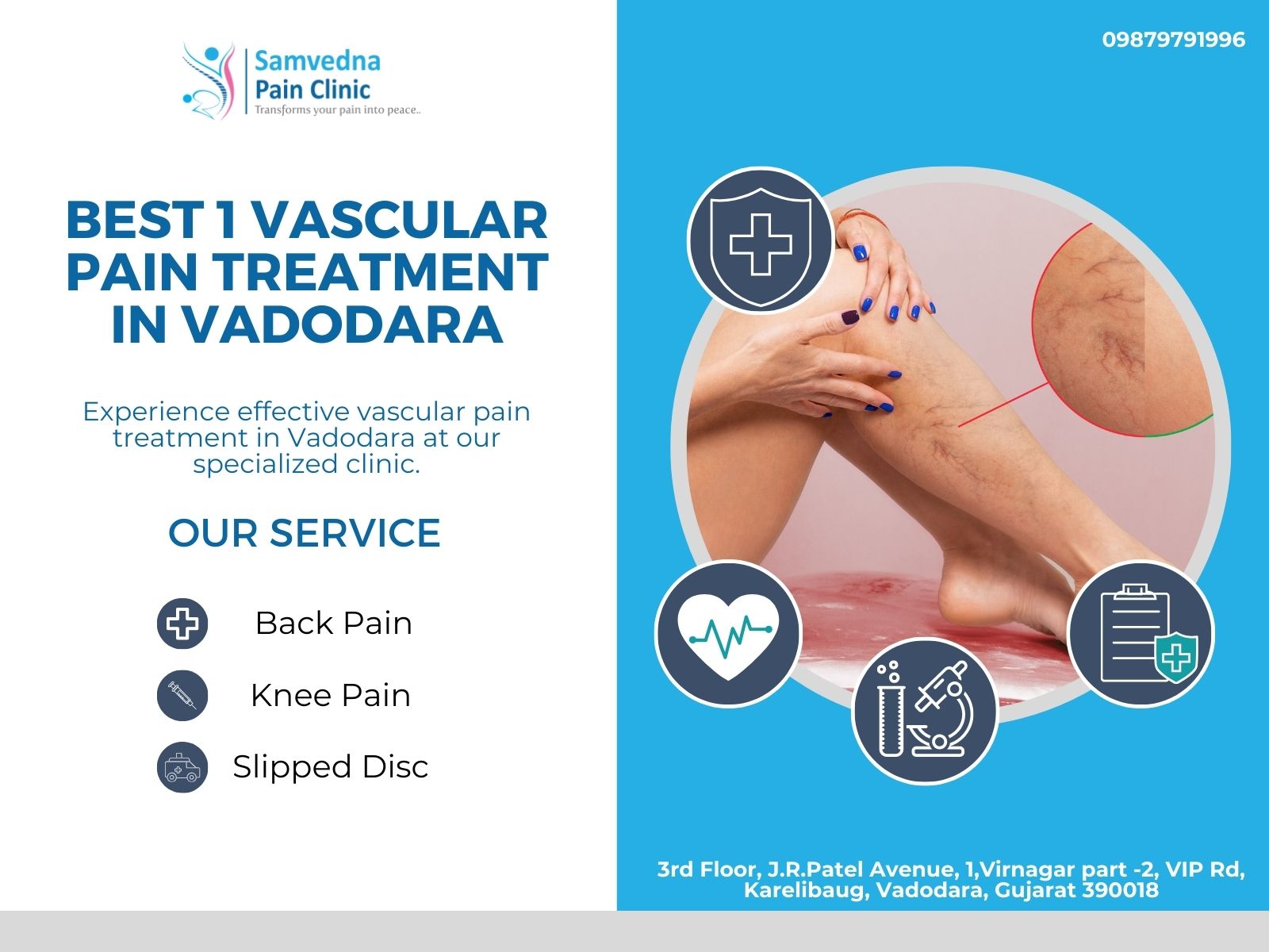 Best 1 Vascular Pain Treatment In Vadodara